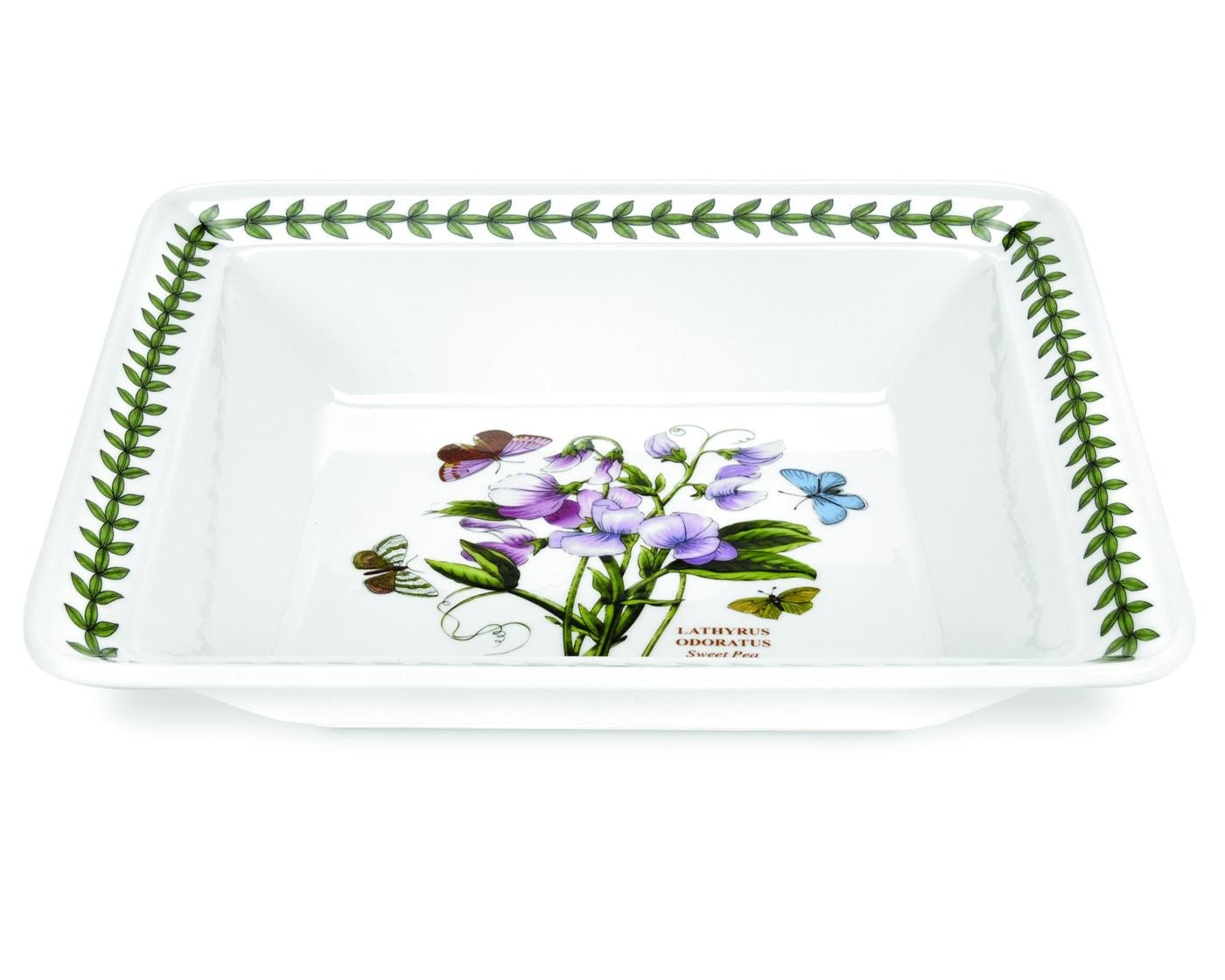 Amazon.com | Portmeirion Botanic Garden Low Square Bowl: Serving